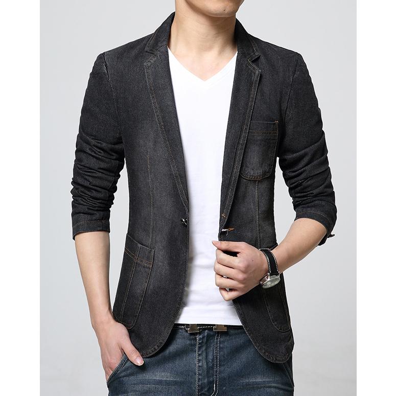 Áo khoác, áo khoác jean bò dáng vest sang chảnh, cá tính, hàng thiết kế cao cấp độc lạ, lên phom cực chuẩn - T17