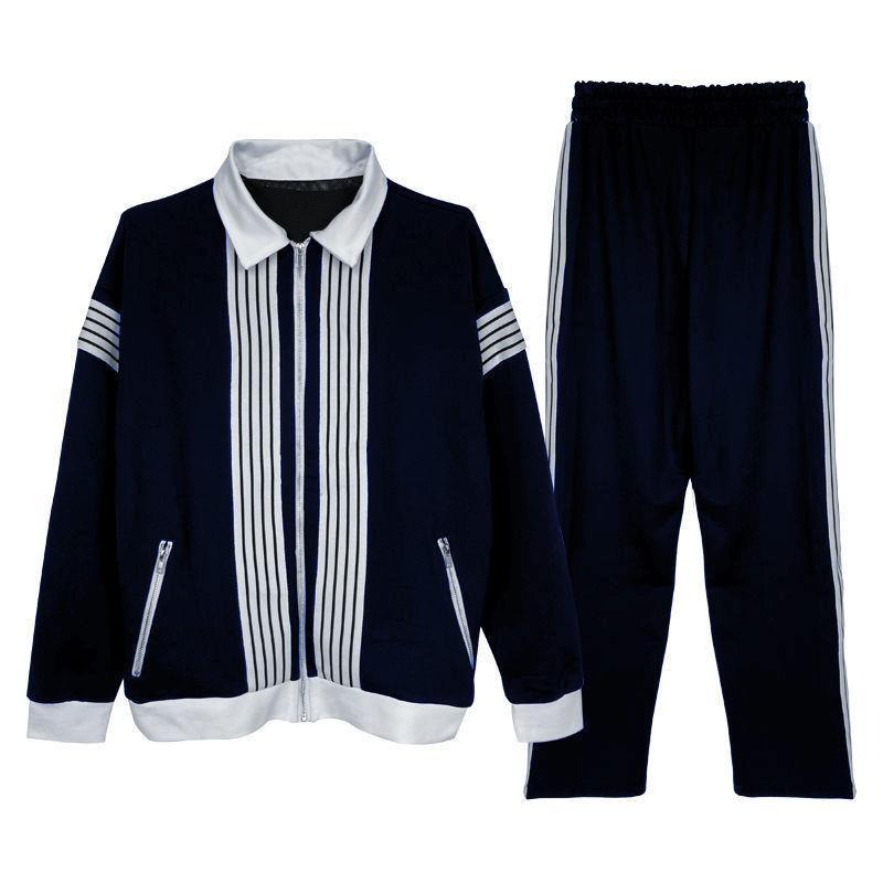 Bộ Đồ Thể Thao Áo Sweater Phối Quần Dài Kiểu Hàn Quốc Thời Trang Xuân Thu Cho Nam