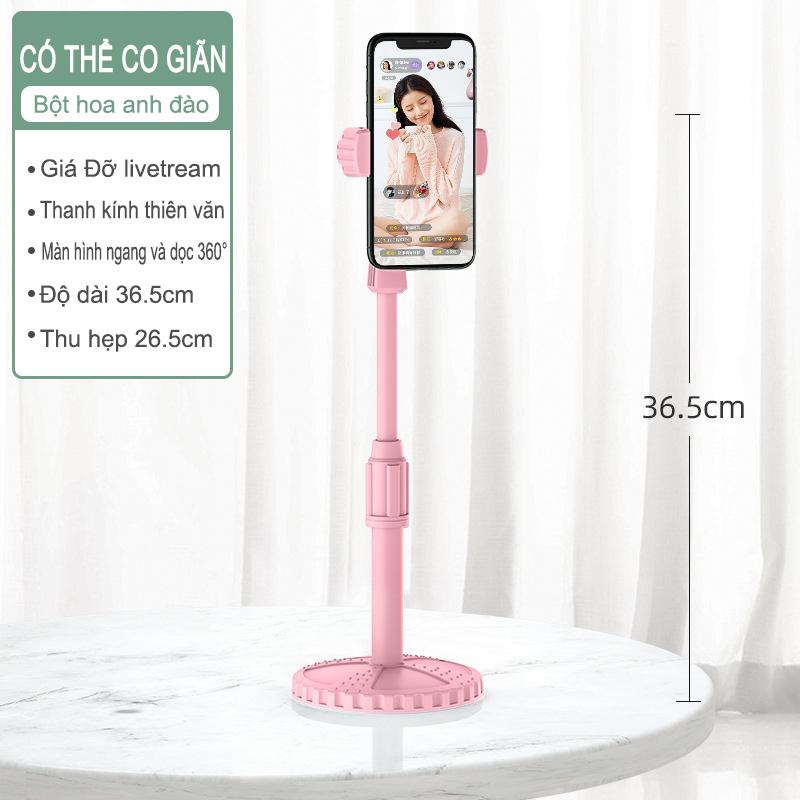 Giá Đỡ Điện Thoại livestream xem video Ổn Định Xoay 360 Độ dùng để Quay Phim Ghi Hình Đa Dụng - Kẹp Điện Thoại