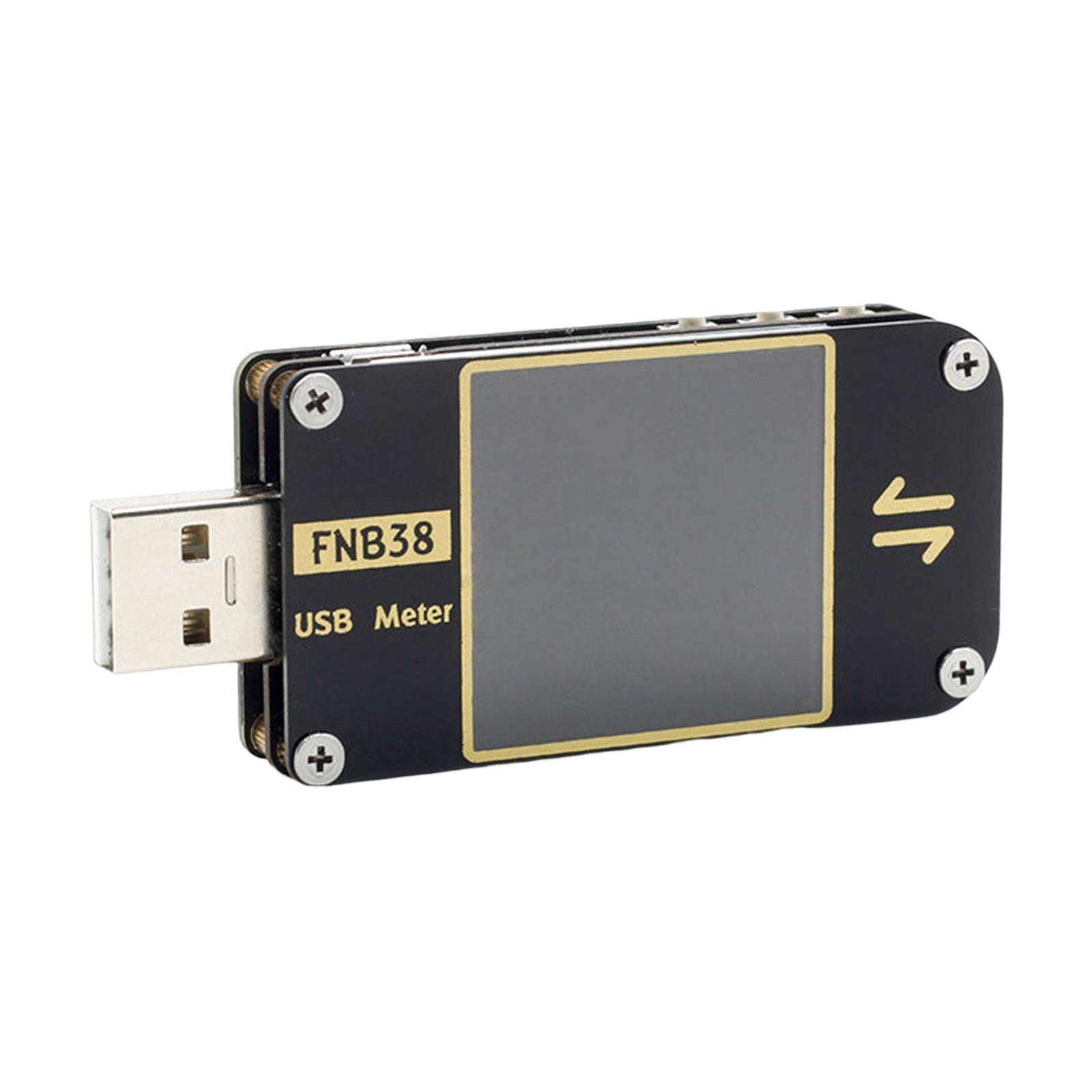 Usb Meters DC 4-24V 5A Current and Voltage Monitor, USB Voltmeter Ammeter Load Tester Multimeter