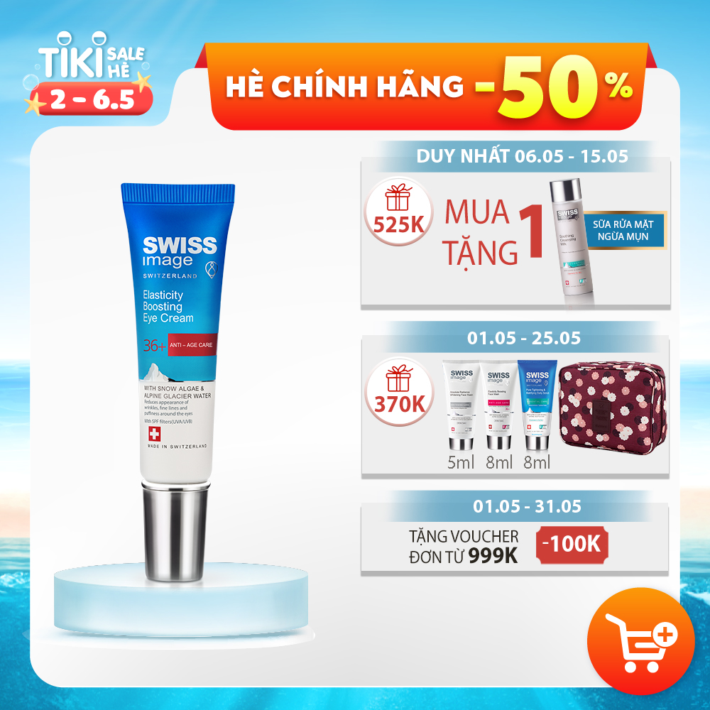 Kem Dưỡng Da Vùng Mắt Chống Lão Hoá Swiss Image 36+ Elasticity Boosting Eye Cream 15ml