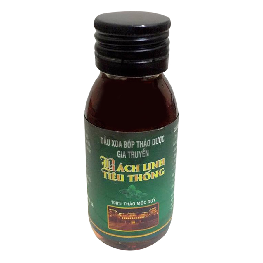 Combo 3 Chai Dầu Xoa Bóp Bách Linh Tiêu Thống (60ml/ Chai)