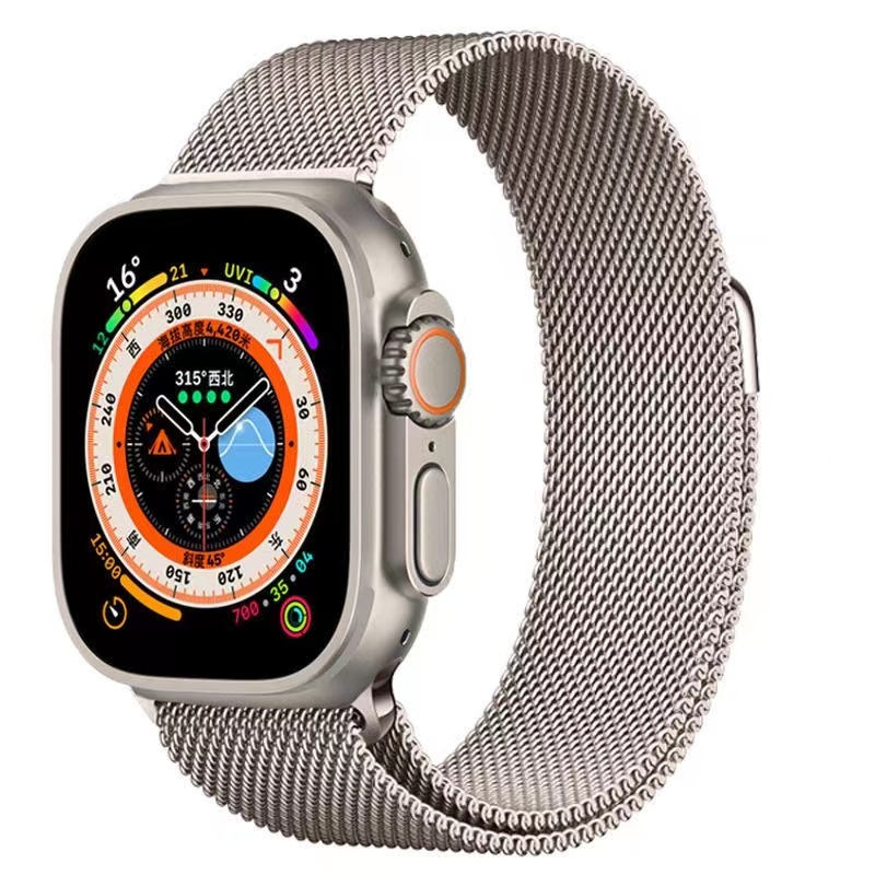 Dây đeo đồng hồ bằng thép không gỉ cho for Apple Watch Ultla Series 2/3/4/5/SE/6/7/8 watch strap 38/40/42/44/41/45/49mm