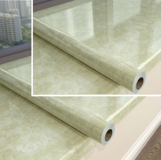 5M GIẤY DECAL DÁN BẾP TRÁNG NHÔM CÁCH NHIỆT KEO SẴN KHỔ 60CM MẪU VÂN ĐÁ MỚI NHẤT DB023 MẪU ĐÁ VÂN ĐƠN GIẢN