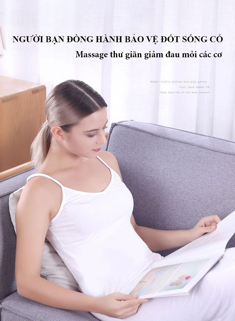 Máy Massage Toàn Thân mini K-SKIN KD819, Giảm Đau Mỏi Vai Gáy, Cột Sống Cổ, Cột Sông Lưng, Giảm Đau Cơ Căng Cơ - Hàng Chính Hãng