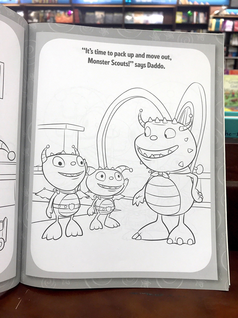 Disney Junior Henry Hugglemonster Huggletastic Colouring