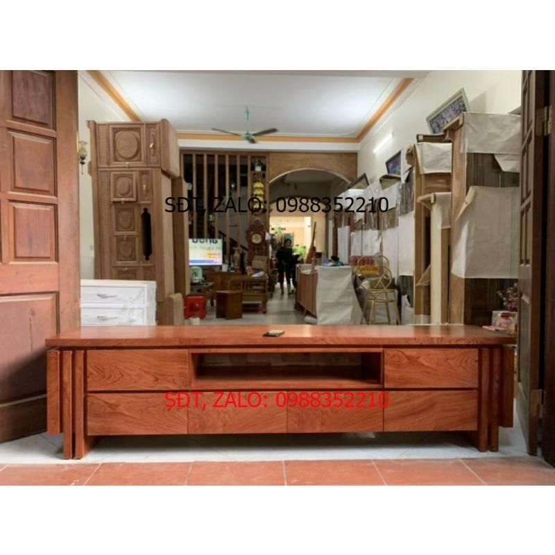 Kệ Tivi gỗ Tếch Hương Đá