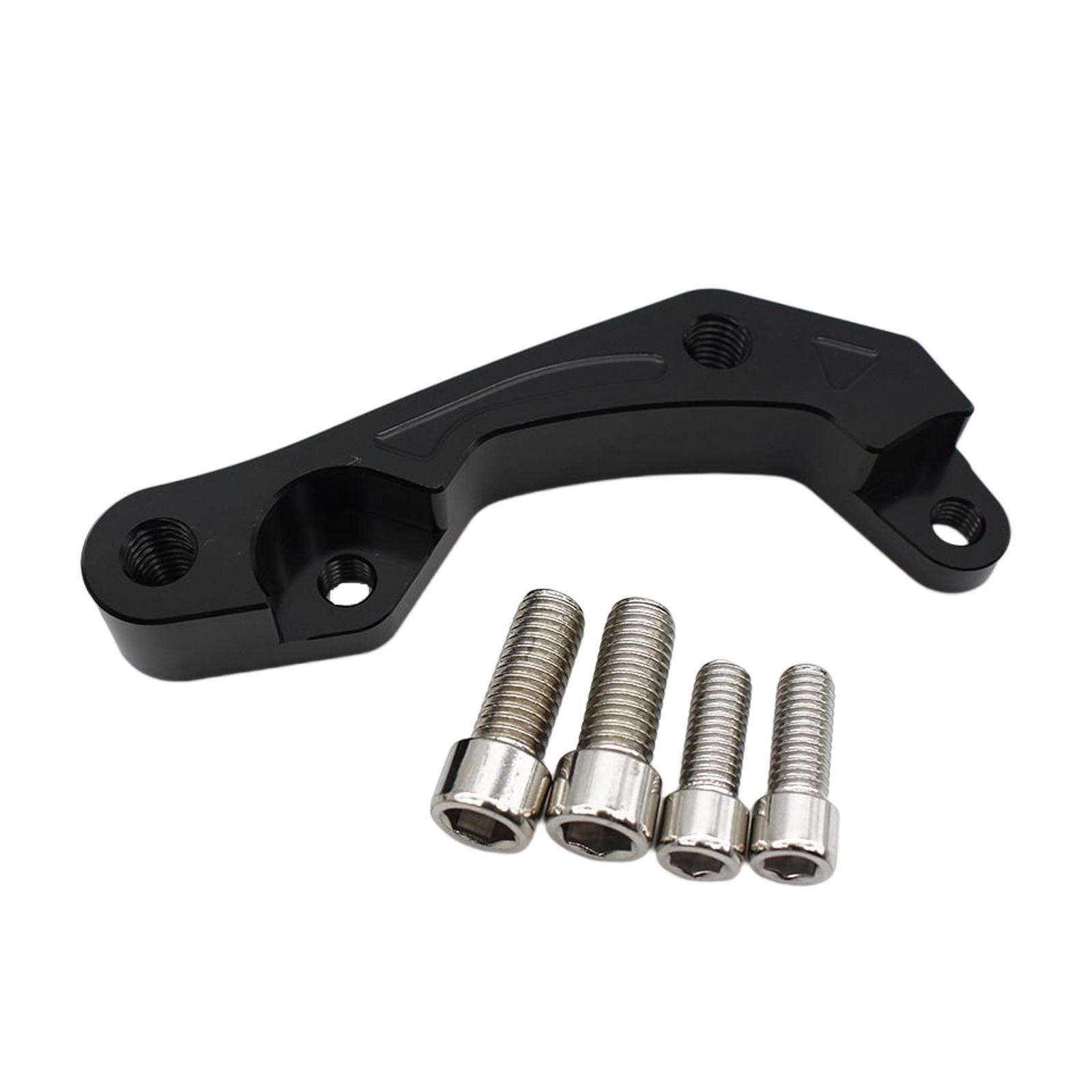 Brake Caliper Adapter Bracket Durable for  x  Parts Black