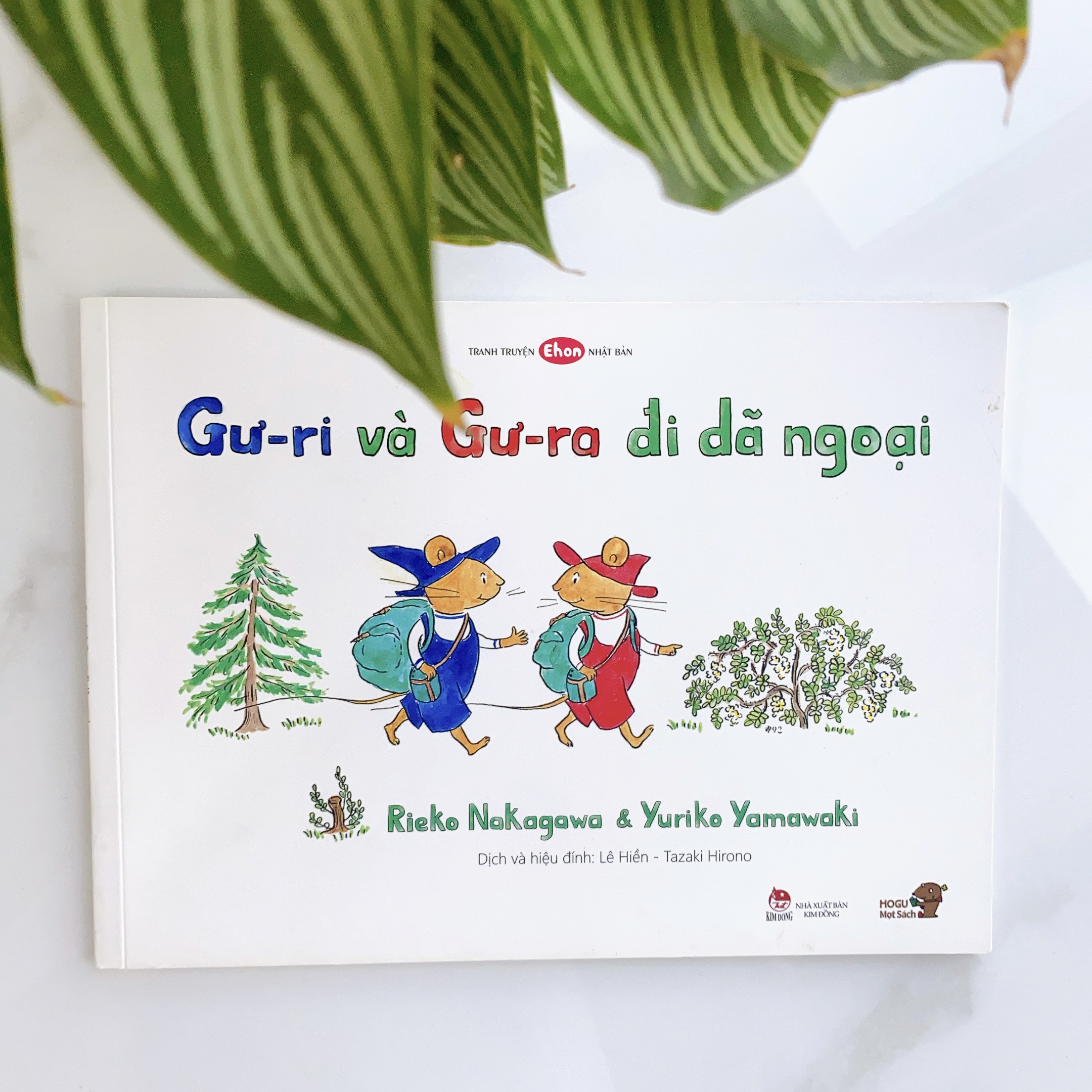 Sách cho bé từ 3 tuổi - Phát triển quan sát Gư-ri và Gư-ra đi dã ngoại