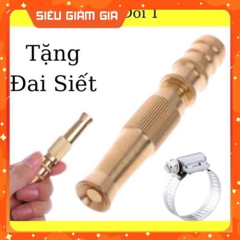 ĐẦU VÒI XỊT TĂNG ÁP MINI ĐỒNG VÀNG - NHỎ NHƯNG CÓ VÕ 206587