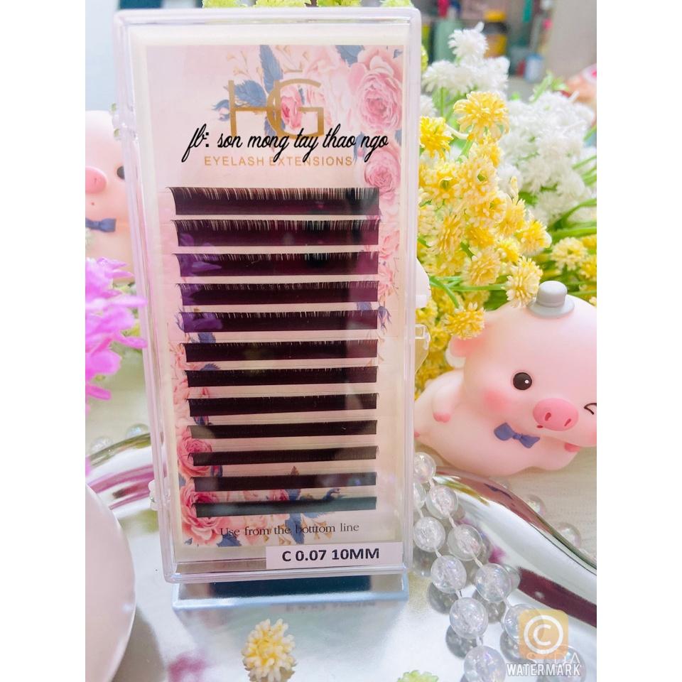 Lông Mi Nối Classic 0.9 0.10 0.11 0.12 0.13 HG Lông mi khay - Độ Cong C