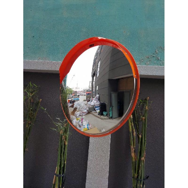 GƯƠNG CẦU LỒI INOX ĐẾ INOX 600MM