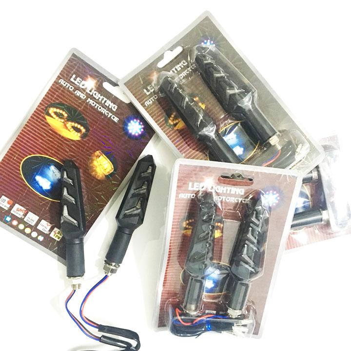 ĐÈN LED XI NHAN A8 DÀNH CHO XE MÁY MÀU ĐỎ