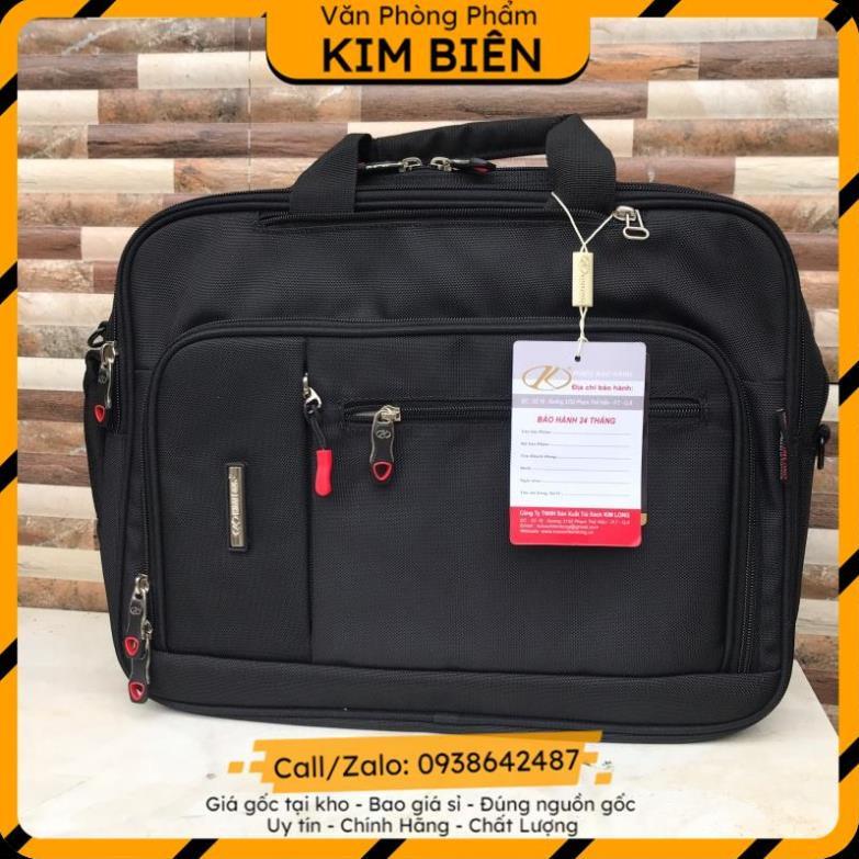 ️sỉ vpp,sẵn hàng️ Balo, cặp đa năng học sinh cấp 2,3 màu đen ( 40x16x30cm ) - VPP Kim Biên