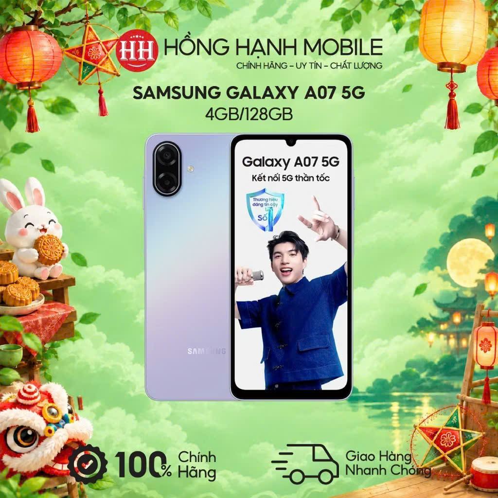 Điện Thoại Samsung Galaxy A07 5G 4GB/128GB - Hàng Chính Hãng