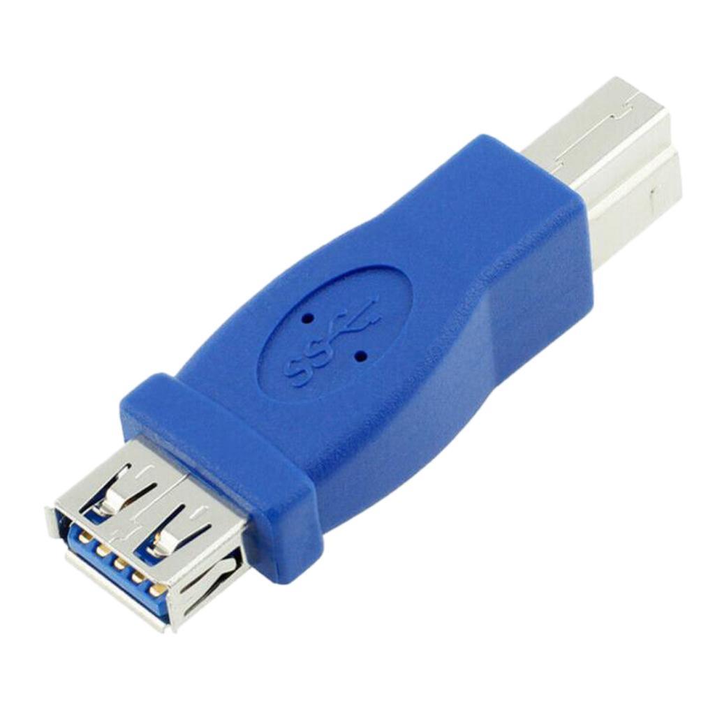 1 Piece USB 3.0 Adapter Converter, USB Type A to B Adapter