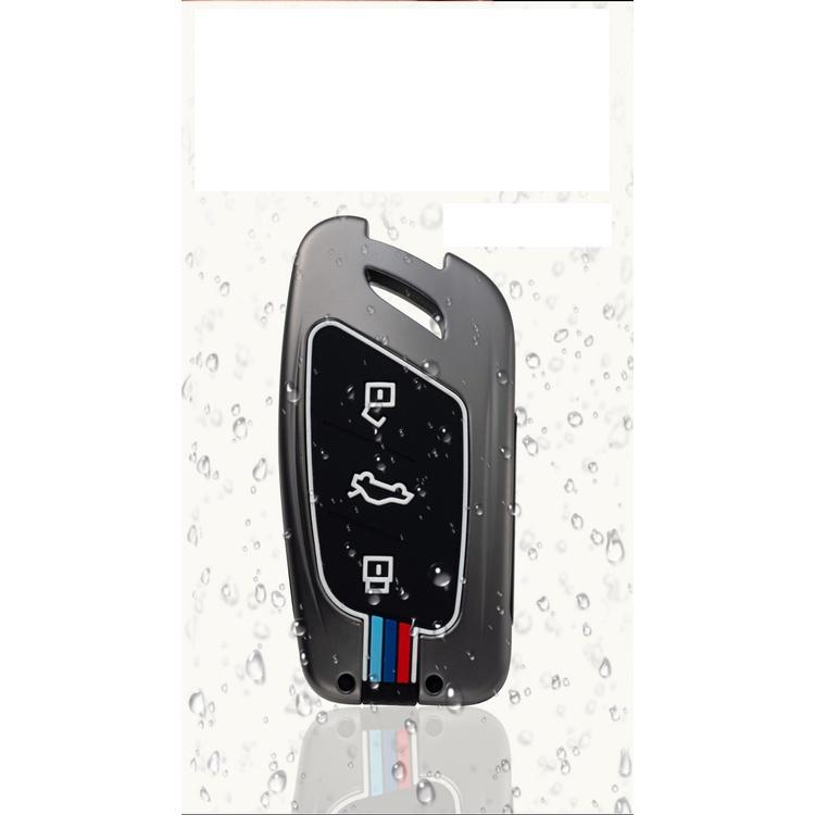 Ốp khóa kim loại cao cấp dáng thể thao xe ô tô MG-MG ZS, MG HS, MG5 2022 bảo vệ chìa khóa chịu va đập tốt - otofunmoclan