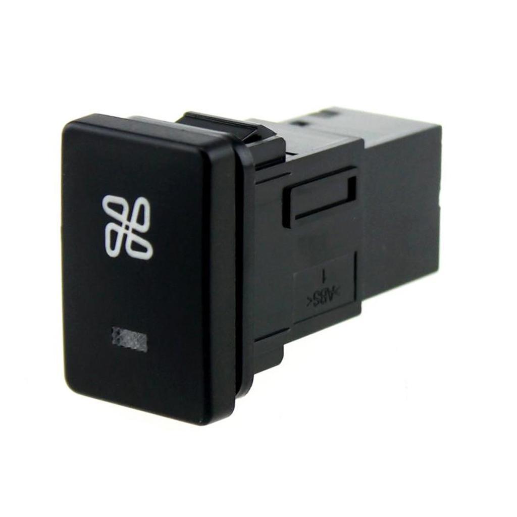 5x 4Pole 12V Push Button Switch with Blue LED Indicator Light for