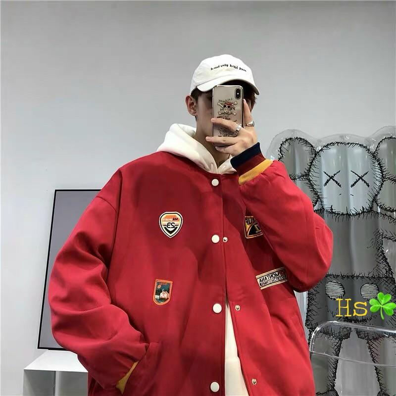 Áo Khoác Nỉ Nữ Nam Unisex STICKER 3 Màu [Tặng Quà