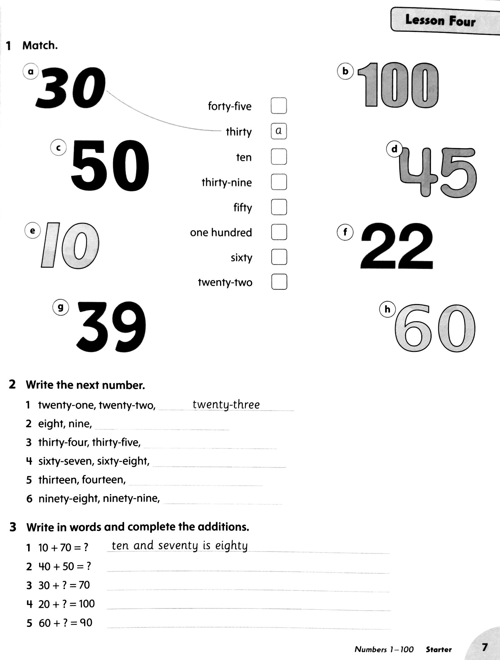 AM F &amp; F 3: WORKBOOK