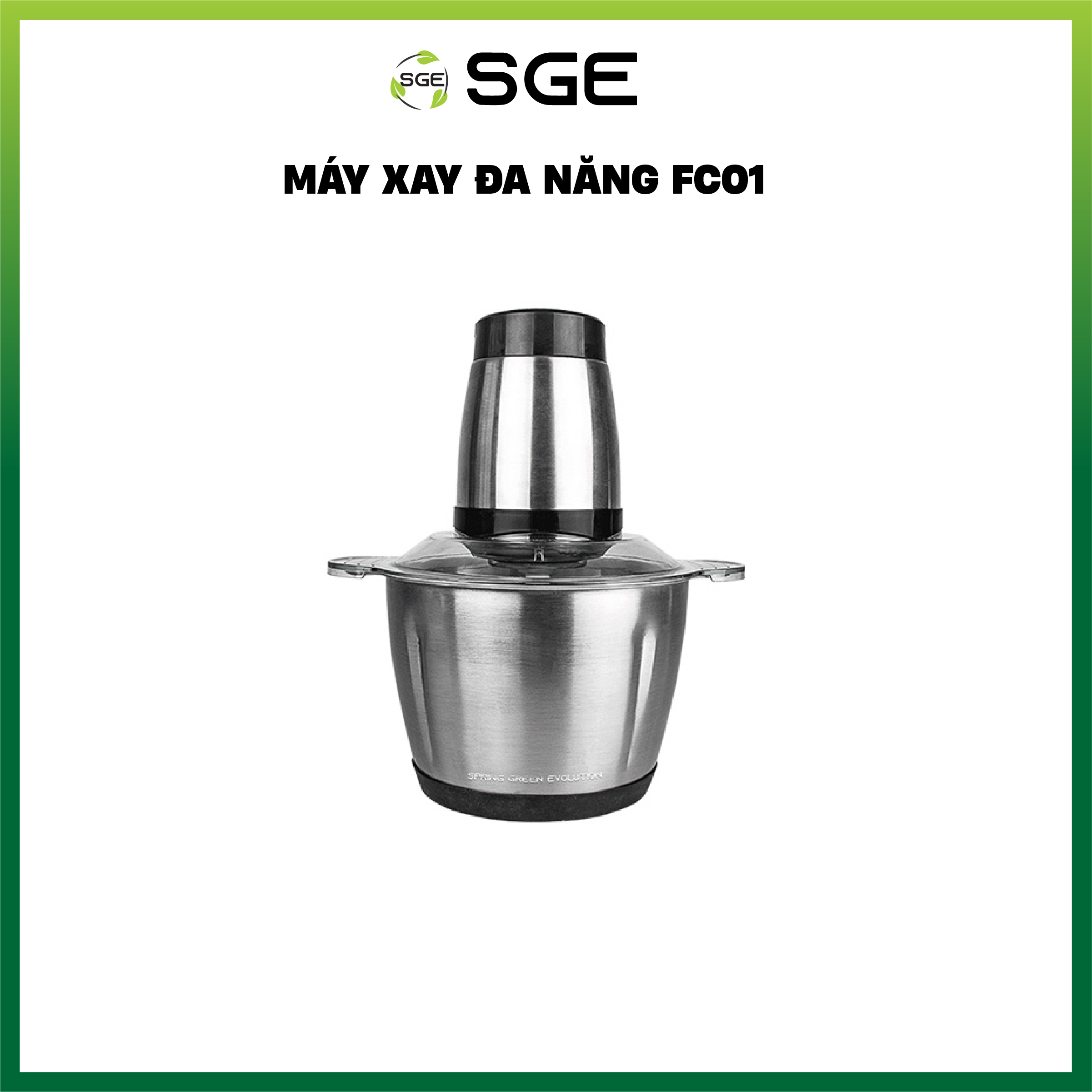 Máy Xay Đa Máy Xay Đa Năng FC01. Xay Thực Phẩm Dễ Dàng, Nhanh Chóng. Nồi Xay Inox 3L, Động Cơ 300W Mạnh Mẽ. Hàng Nhập Khẩu Chính Hãng Cao Cấp