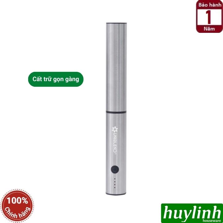 Máy đánh tạo bọt cà phê dùng pin Uniblend DC-201 - 2 đầu đánh bọt và đánh trứng - Hàng chính hãng