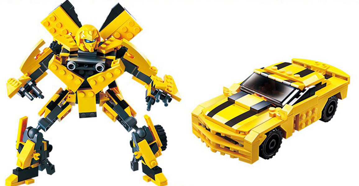 Bộ Đồ Chơi Cho Bé Thỏa Sức Sáng Tạo Lắp Ghép Robot Biến Hình Transformers Siêu Ngầu 8711