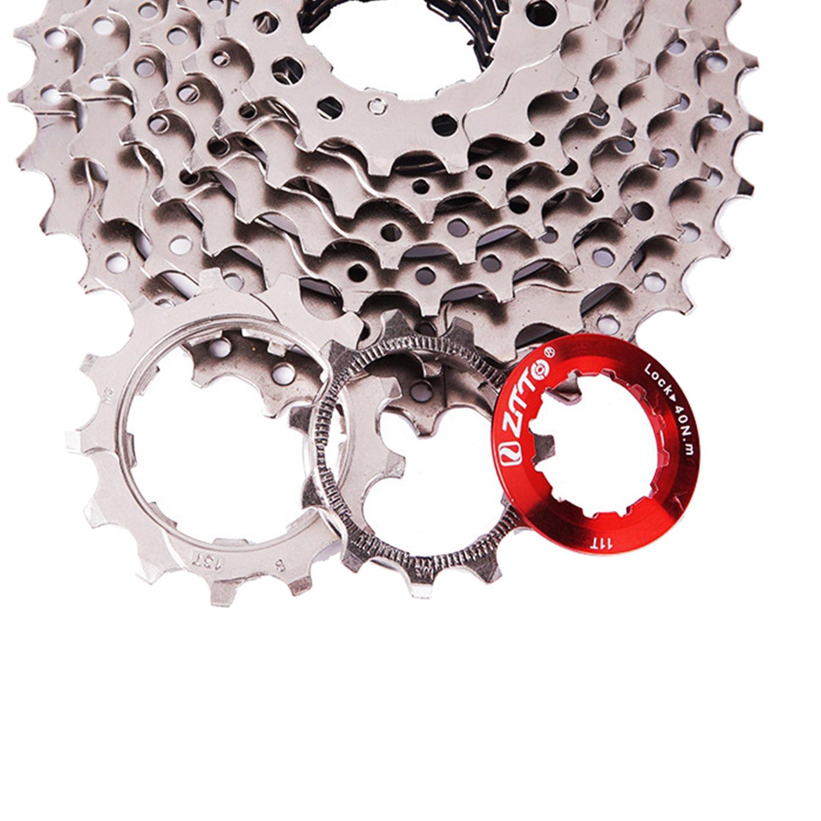 Premium Bike Freewheel 8 9 10 Speed Screw on Flywheel 11-32T/40T/42T Sprocket Repair Component for Mountain Road Bicycle Cycling