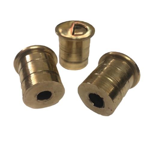 Chân hố Cremone thép mạ đồng siêu khỏe - Chân hố rác