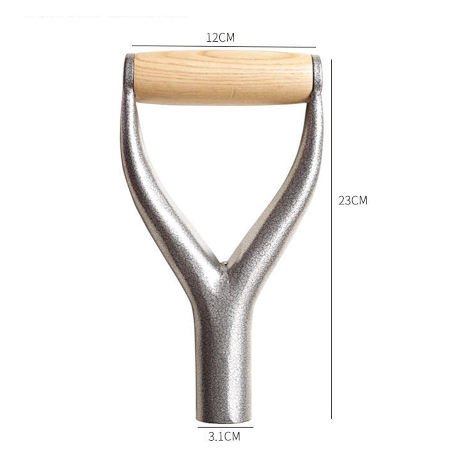 Shovel Handle Grip Replacement Iron Handle D Handle Snow Shovel Handle Spade