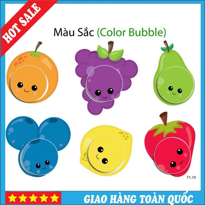 Monsi Edu Học Liệu Dính Dán Tổng Hợp 18 Chủ Đề Matching Book F18MM