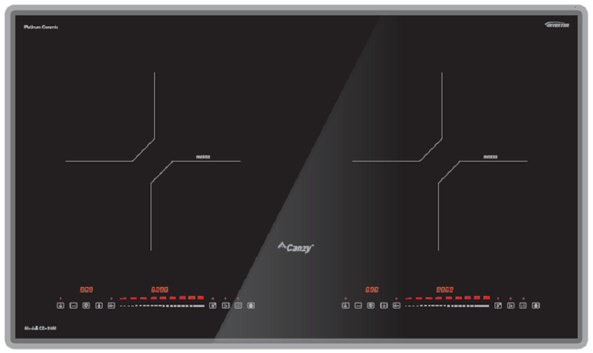 Bếp từ đôi Canzy CZ-54M - Hàng chính hãng