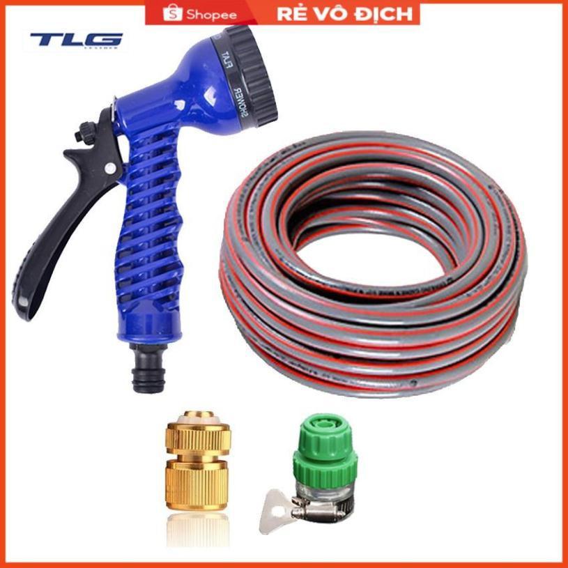 Bộ dây vòi xịt rửa xe, tưới cây, dọn dẹp nhà cửa 3-5m  206843