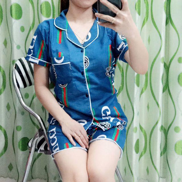 Bộ Pijama kate thái loại 1, ảnh thật