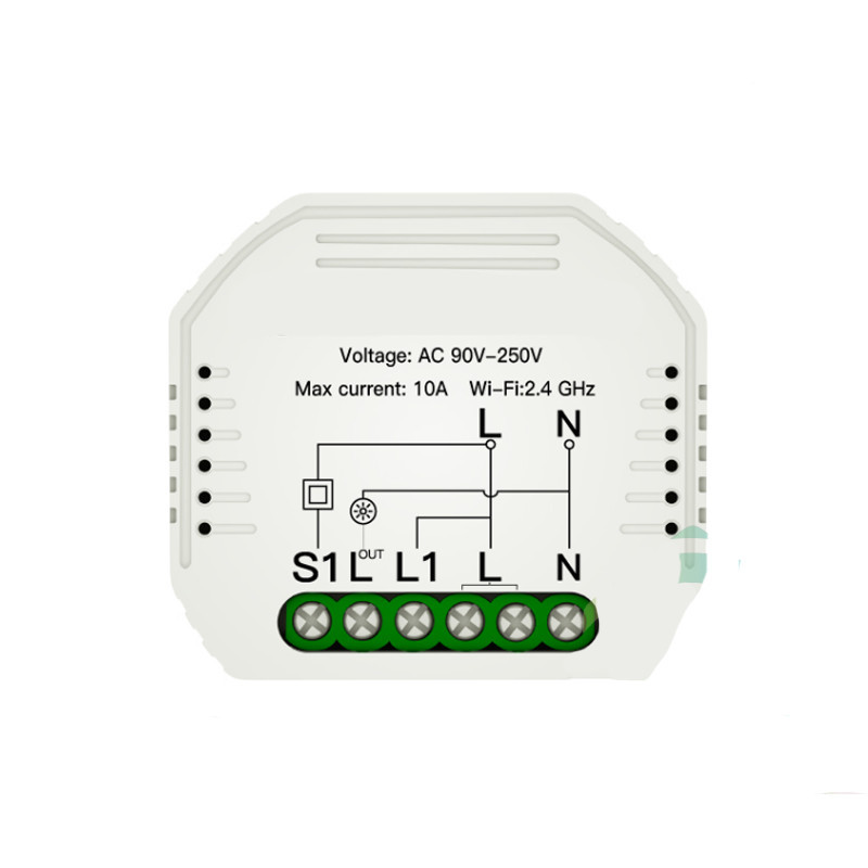 Công Tắc Module Zigbee Hỗ Trợ Công Tắc Tay  SHP-ZSA1