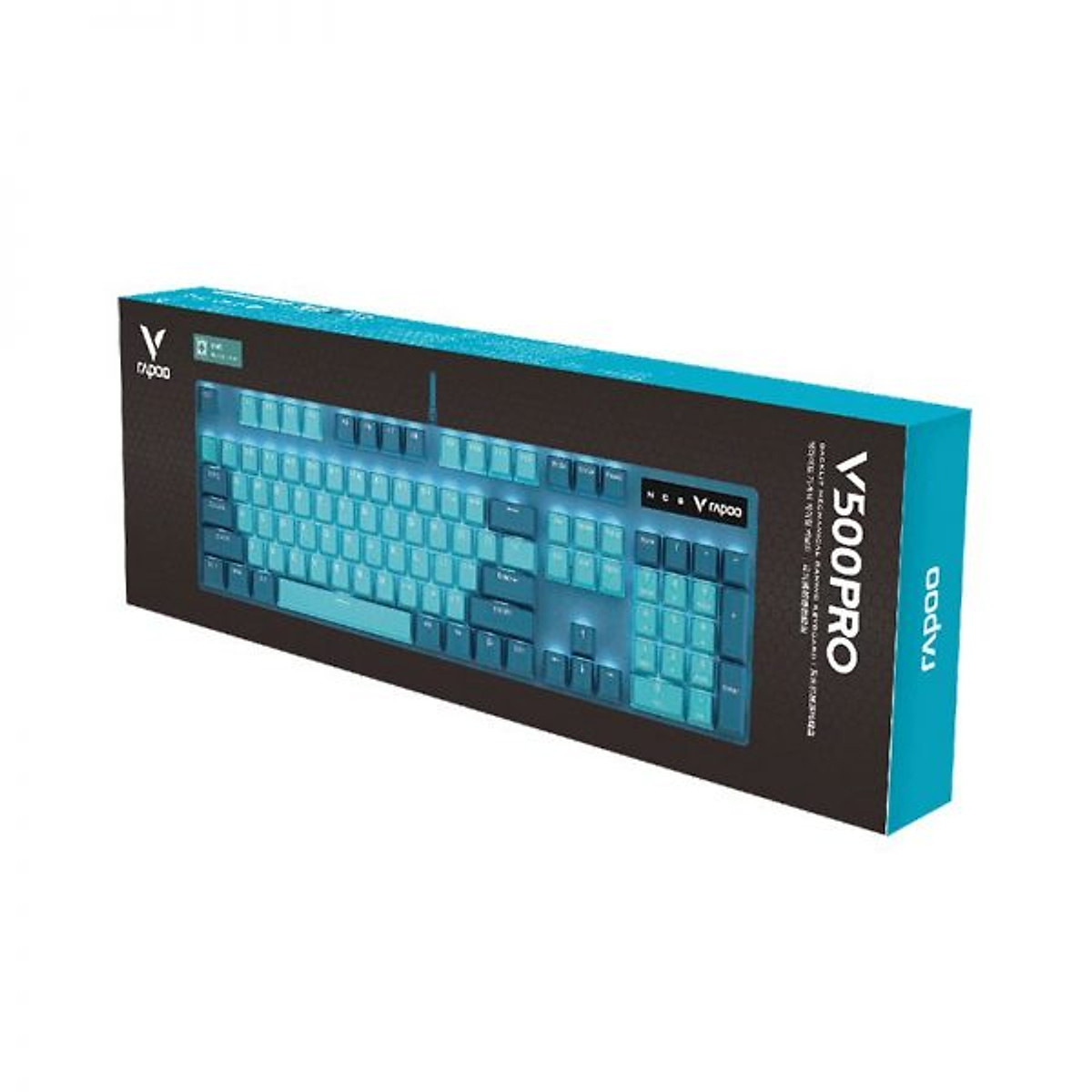 Bàn Phím Gaming Cơ RAPOO V500Pro Thiết Kế Cá Tính - Hàng Chính Hãng