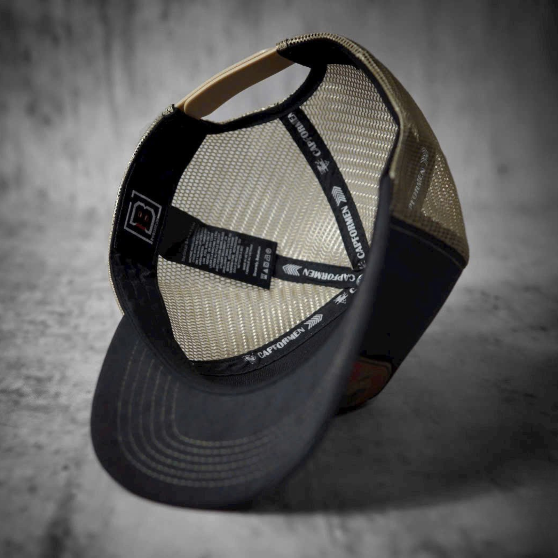 Mũ hiphop, nón snapback Motorcycle vải kaki phối lưới form chuẩn thời trang đường phố