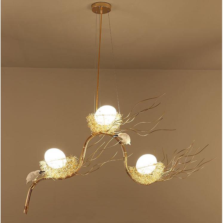 Đèn thả kiểu dáng độc đáo trang trí nội thất cao cấp, sang trọng - kèm bóng LED chuyên dụng.