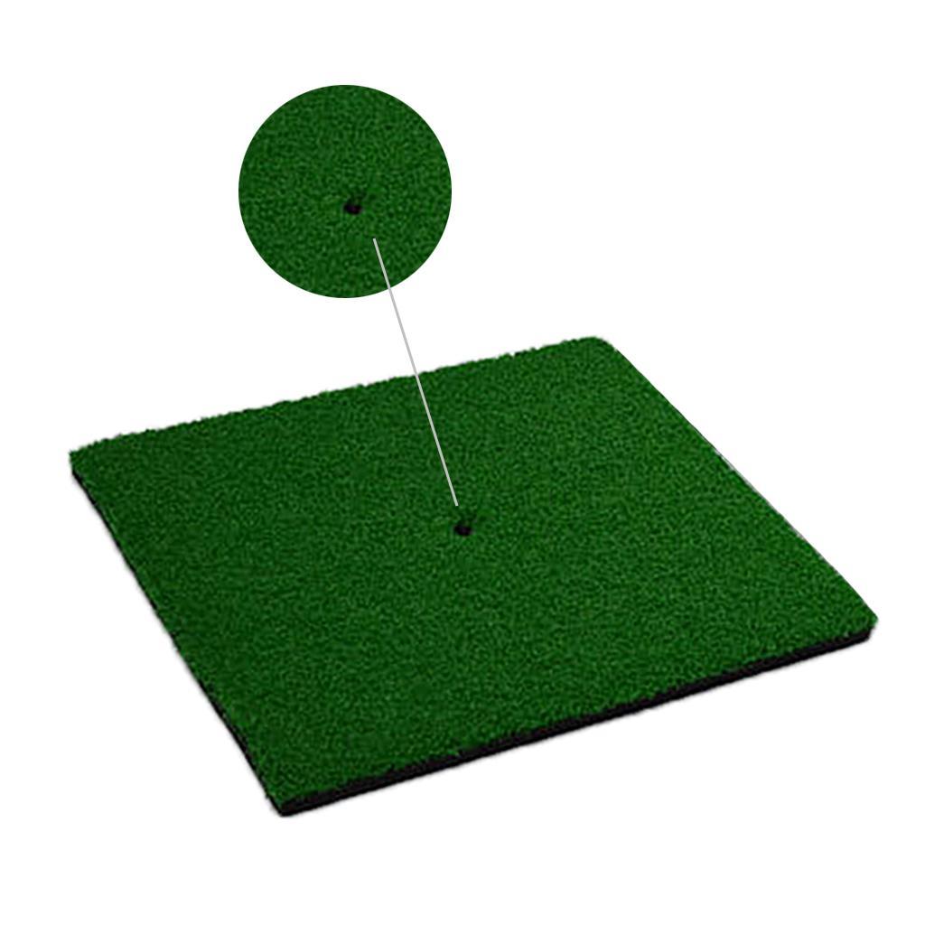 Indoor Golf Practice Grass Mat Backyard Training Hitting Golf Mat with Tee