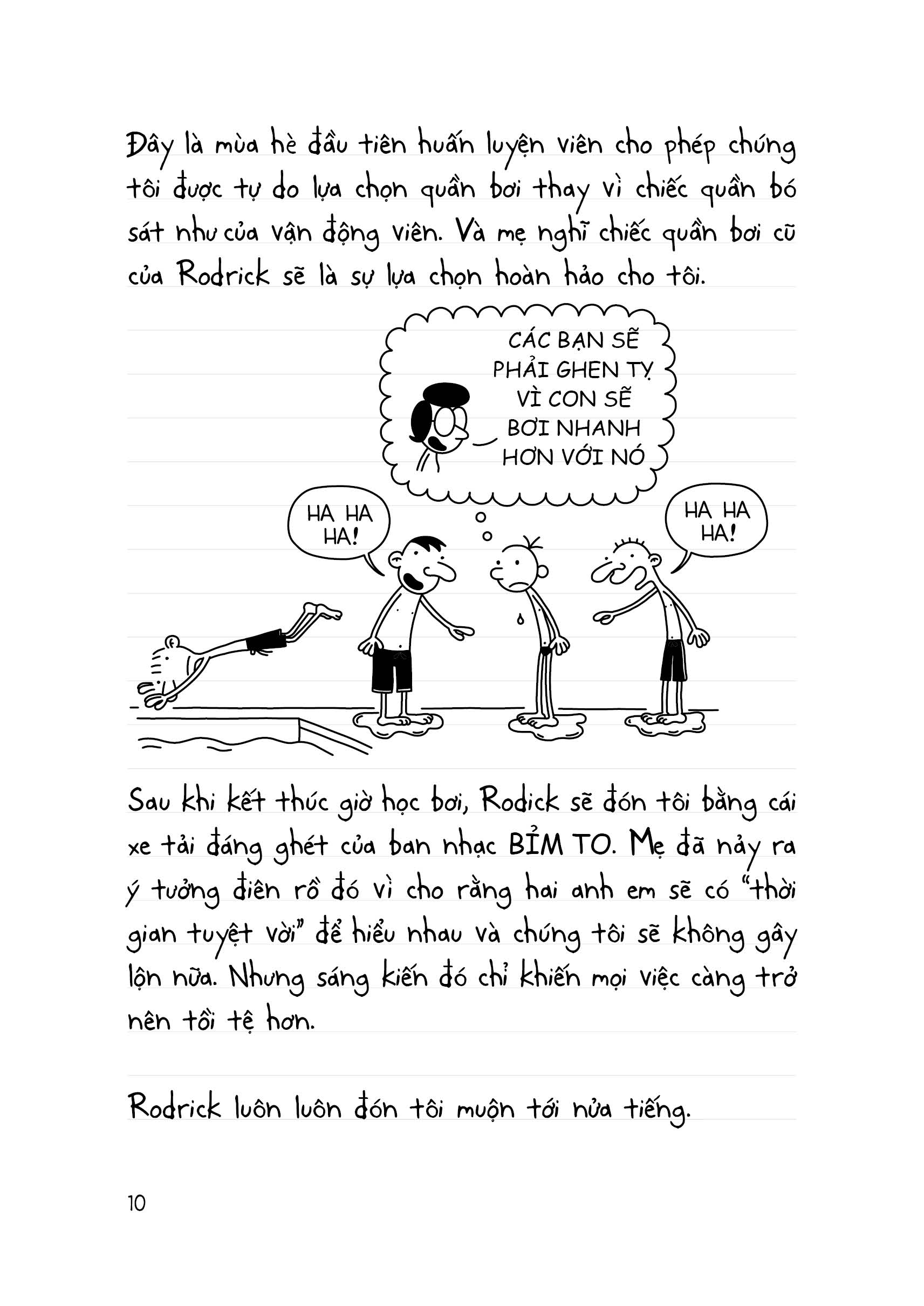 Nhật Ký Chú Bé Nhút Nhát - Tập 2 (Luật của Rodrick) -Phiên bản Tiếng Việt