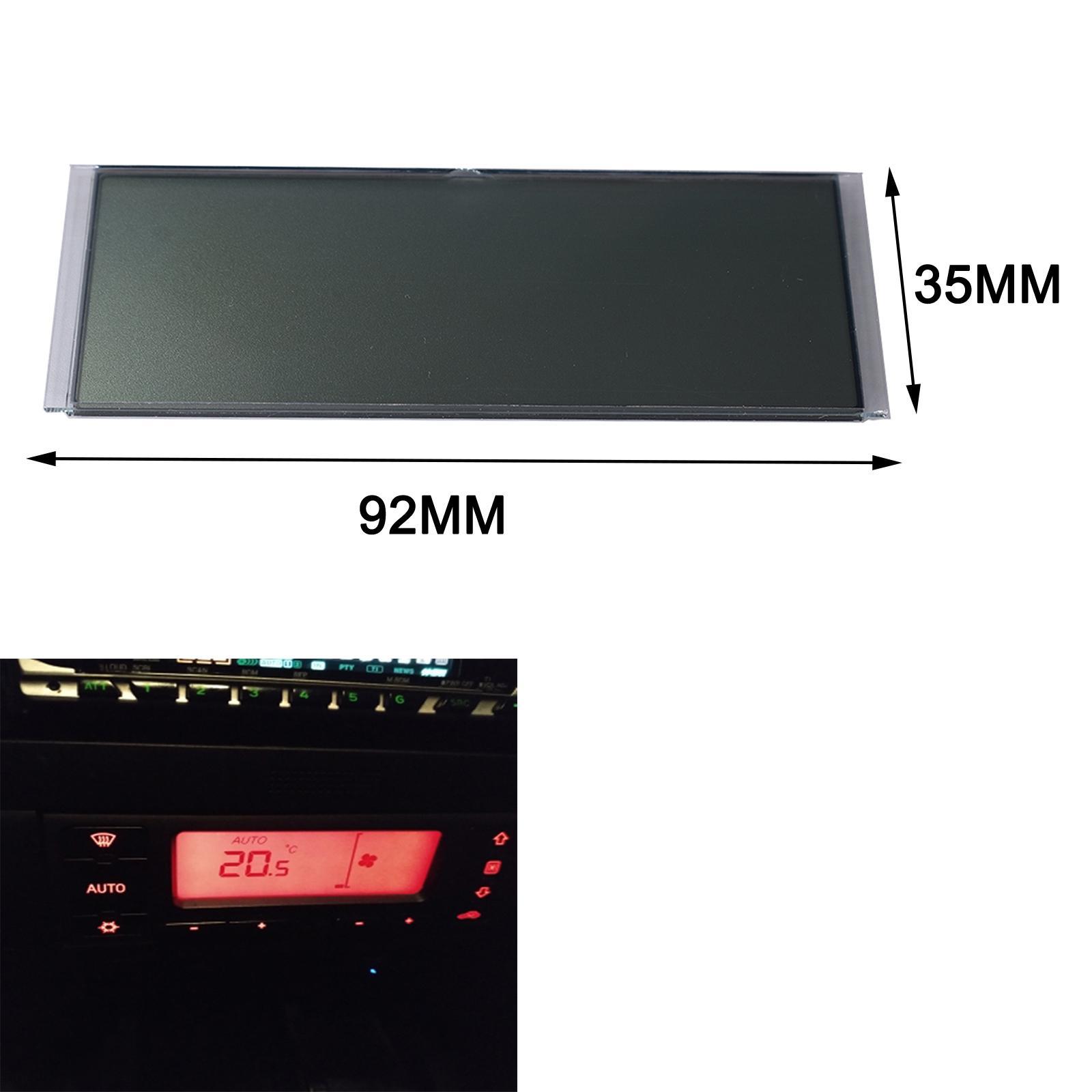 LCD Display for / Car Air Conditioning Control Unit Pixel Repair