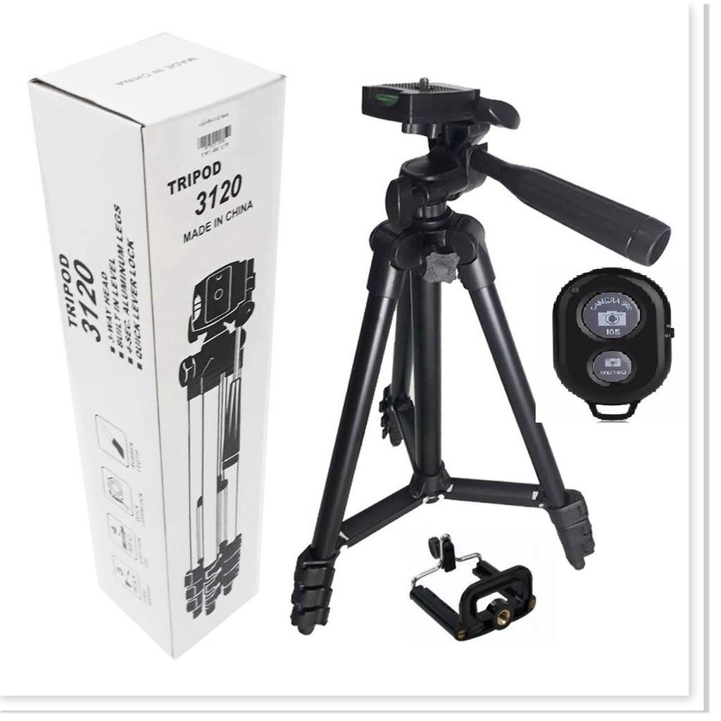 ️️️ GẬY 3 CHÂN TRIPOD TF 3120 MẪU MỚI 2020 DỤNG CỤ LIVESTREAM BÁN HÀNG QUAY TIKTOK