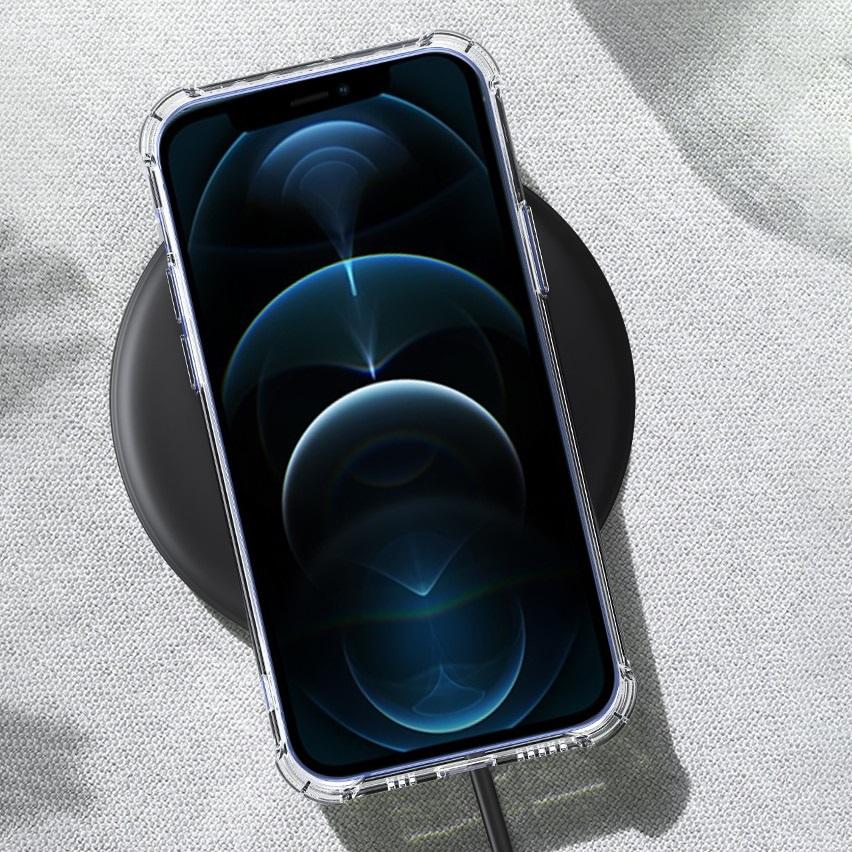 Ốp lưng Silicon chống sốc dành cho iPhone 12/12 Pro/12 Pro Max/ 11/11 Pro/11 Pro Max/ X/Xs/Xs Max/XR bảo vệ camera sau