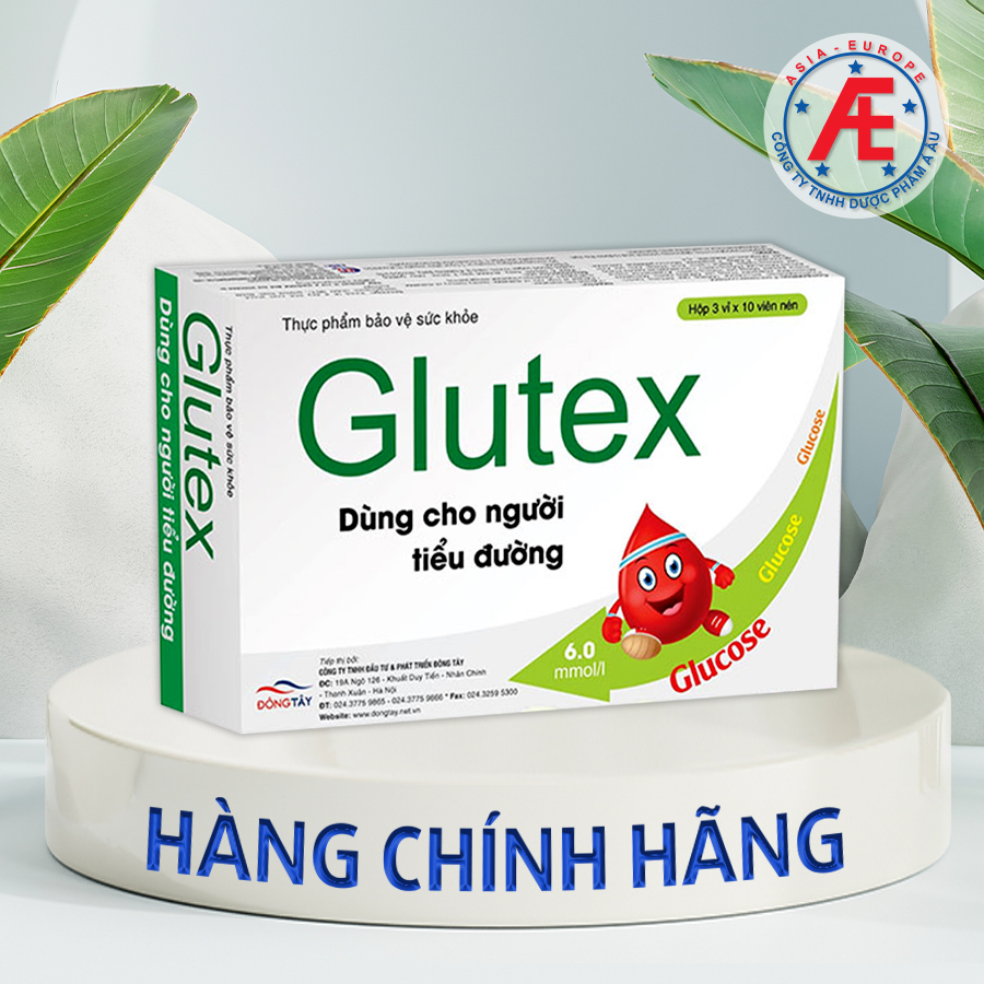 GLUTEX - Ổn định đường huyết, ngăn ngừa biến chứng tiểu đường