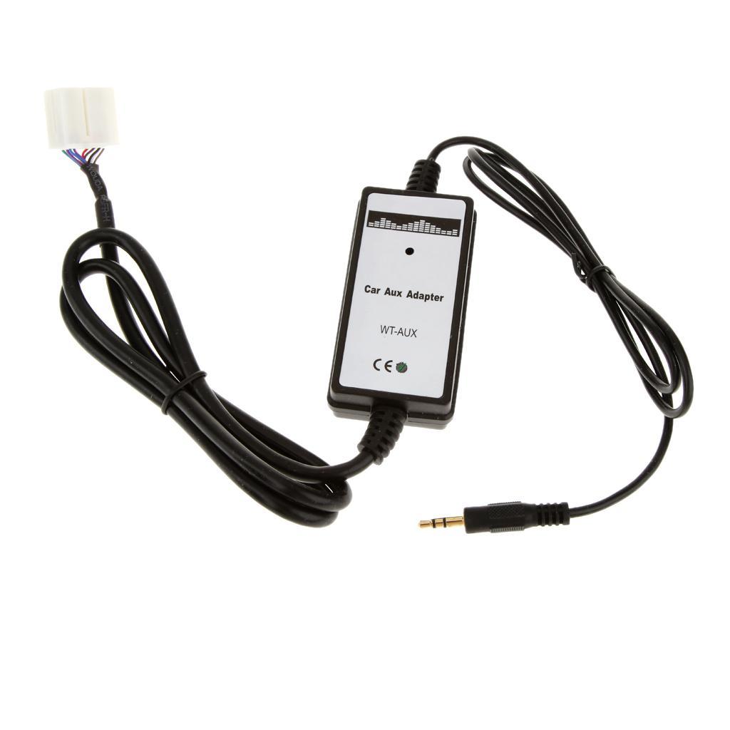 Car Music CD Interface Adapter Cable AUX-in Input For Accord Odyssey Odyssey