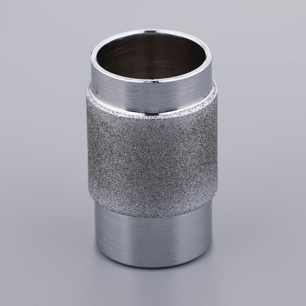 2 Piece Assorted Size Metal Diamond Stained Glass Grinder Head Bit for All Grinders