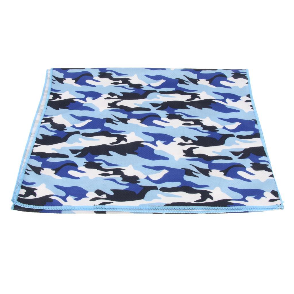 Instant Cooling Towel Reusable Chill Cool for Outdoor Sports Cycling Hiking Camping Gym