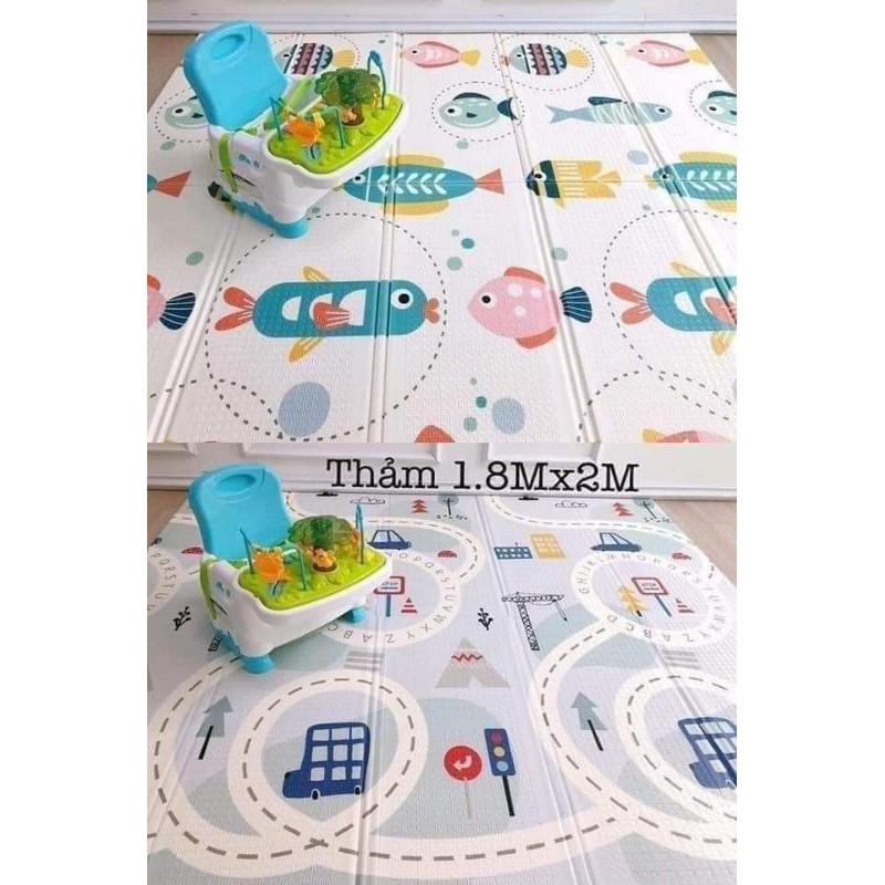 Thảm xốp gấp gọn XPE 1m8x2m