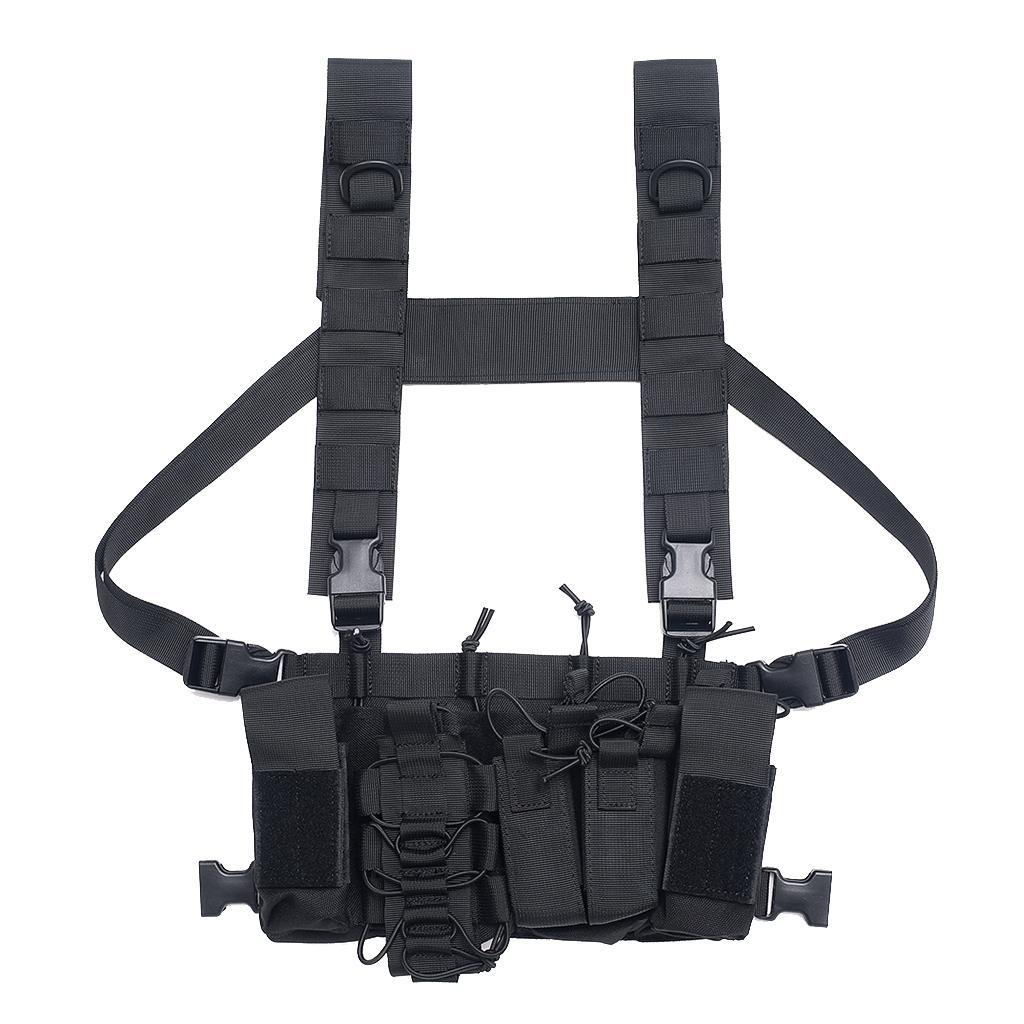 Multi-functional Molle Vest Pouch Chest Bag Tools & Belly Pouch
