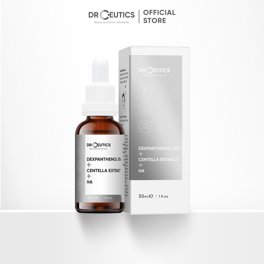 Serum B5 DrCeutics Cấp Ẩm Và Phục Hồi Da Dexpanthenol 10% + Centella Extract + HA